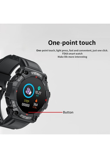 Leezsing FD68 Akıllı Saat