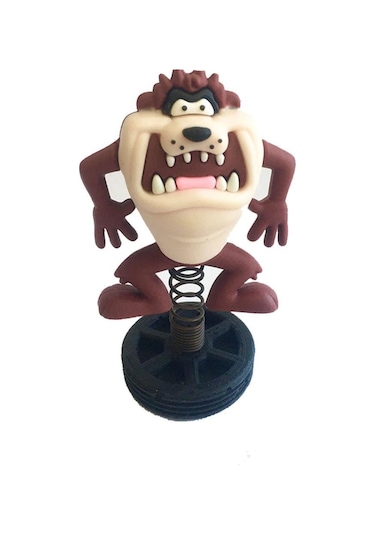 Zıp Zıp Oyuncak Tazmanya Canavarı Yaylı Her Yöne Sallanan