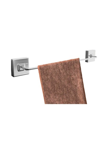 Sas Delmeye Son Yapışkanlı Banyo Mutfak Uzun Havluluk Askısı Krom