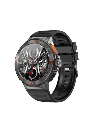 Blitzwolf BW-AT5 1.43" Amoled Ekranlı Pusula Ve Barometreli Akıllı Saat (İthalatçı Garantili)