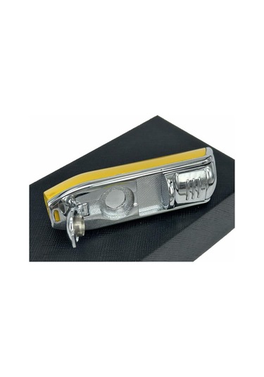 Parmida 3 Jet Torch Puro Çakmağı Sarı Metal
