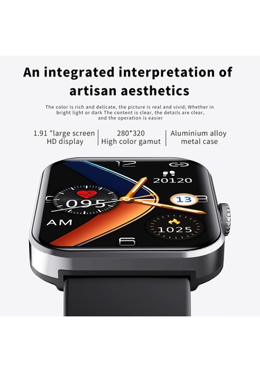 Teltree F57l 1.91" Ips Lcd Bt5.1 Bluetooth Akıllı Saat (İthalatçı Garantili)