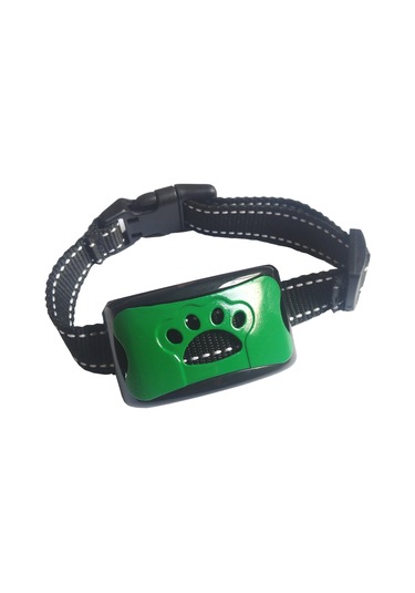 Dianziye Akıllı Tanı Ve Otomatik Kilitleme Özellikli Şişirici Engelleme Cihazı - Şarj Edilebilir, Su Geçirmez, Titreşimli Köpek Eğitimi Aleti Parlak Siyah