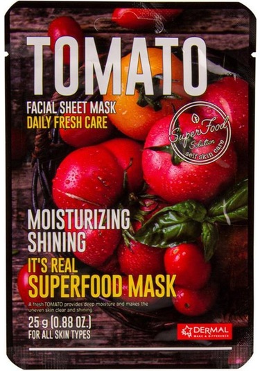 Dermal Tomato Facial Sheet Maske