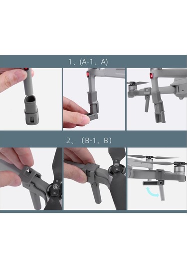 Dji Mavic Air 2 Katlanır Yükseltilmiş Ayak Koruyucu Iniş Takımı