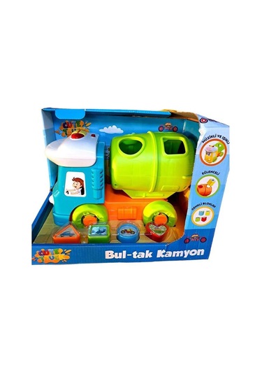 Aya Toys Bultak Şirin Kamyonlar 40197 Kasa, Eğitici Öğretici Bultak Kamyon 001