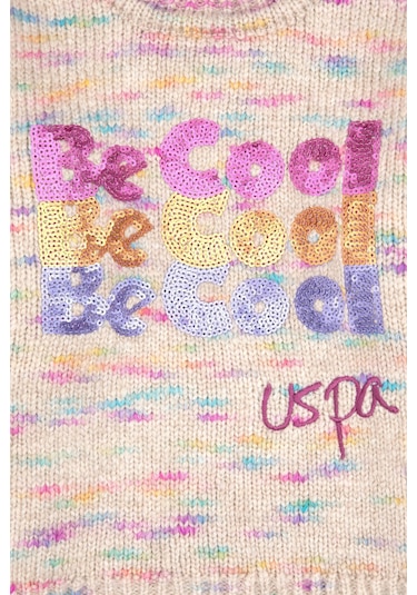 U.s. Polo Assn. Kız Çocuk Kazak /triko 50314362-vr105 Neon Pembe//neon Pınk