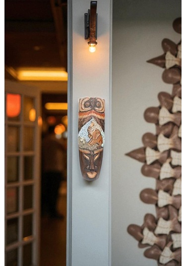 Dekoratif Aborjin Maskesi