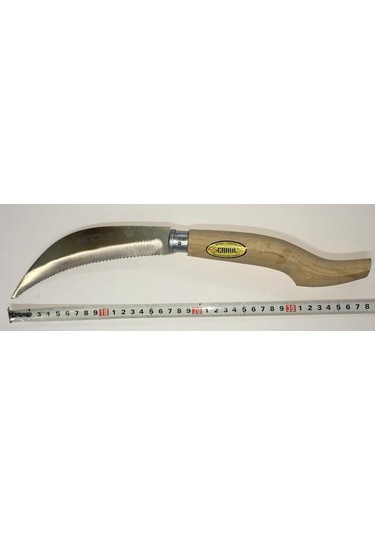 Fındık Muz Asma Bıçağı Erkul Büyük Boy 38 Cm Çelik Testere Ağız