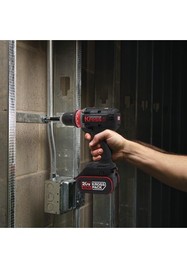 Kress KUA72.91 20V Kömürsüz Profesyonel Şarjlı Matkap Akü Dahil Değildir