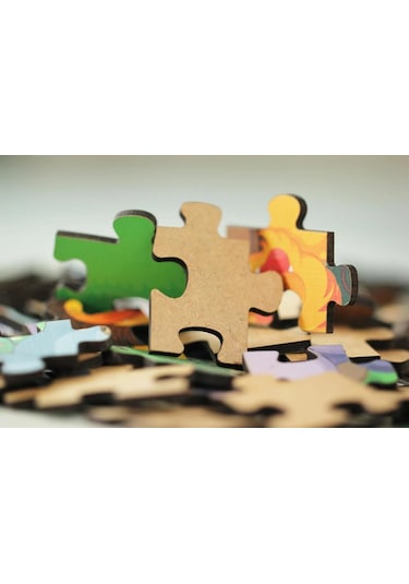 Art Puzzle Kids 3 Yaş Ve Üzeri Ahşap Yapboz Ejderha Ve Balıklar - 16 Parça Yapboz 5857