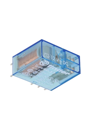 Endüstriyel Röle 2 Kontak 12 V Dc Bobinli Finder 40.52