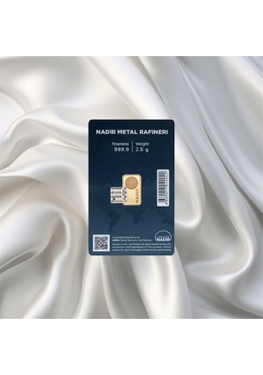 2.5 Gr 24 Ayar 999.9 Nadir Gram Altın