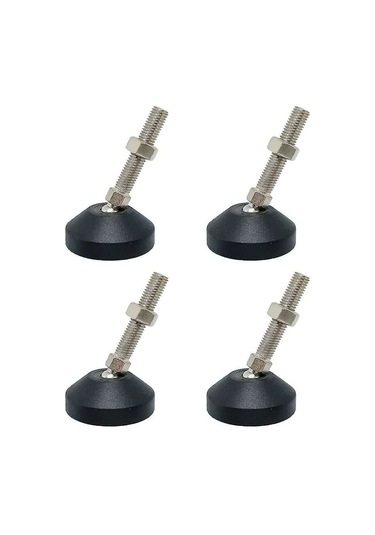 Mufunye 4 Adet Ayarlanabilir Masa Tesviye Bacak Ayakları Vidalı Tesviye Ayakları Dişli Kök Ayarlanabilir Yön Mobilya Donanımı