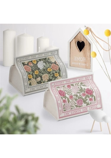 B-yaratıcı Doku Kutusu Amerikan Country Pastoral Doku Kutusu Ev Araba Peçete Banyo Doku Kutusu Odası Doku Kutusu Yılbaşı Dekoru