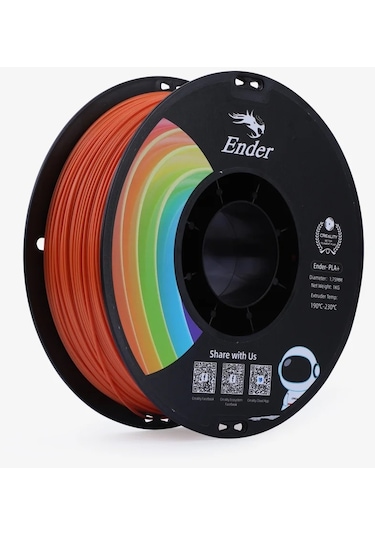 Creality Ender Pla+ Filament Turuncu 1.75mm 1kg