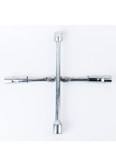 Sones 350mm Katlanır Çapraz Kol Araba Lastiği Anahtarı, Özellikler: 17/19/21/23mm