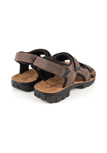 Muya 31322 M Taurus Kahverengi Erkek Sandalet Kahverengi