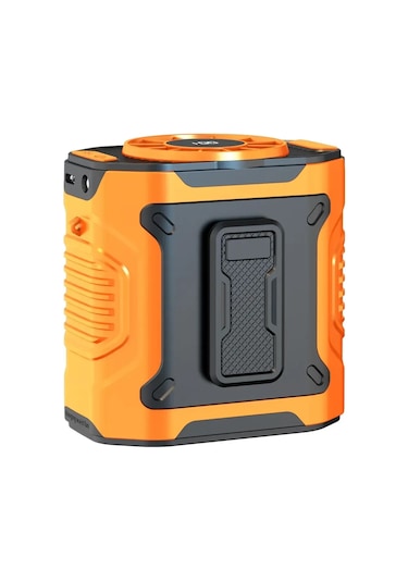 Honmex M360 Lava Turuncu Bel Taşıma Fanı - 100 Seviye Hız Ayarlı, 3600mah Pil, Led Fenerli, 130 Geniş Akışlı Soğutucu