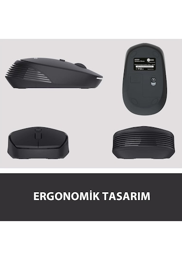 Lecoo WS202 Kablosuz 1200 Dpi Optik Mouse (Distribütör Garantili)