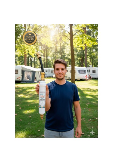 Car-fil Karavan & Tekne Su Deposu Klor, Kötü Koku Ve Renk Giderici Premium Filtre