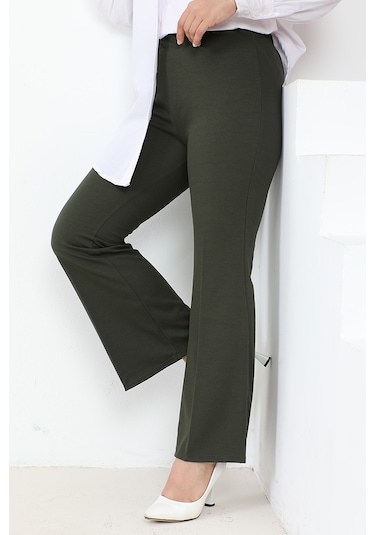 Piyale Ispanyol Paça Pantolon 653 - Haki