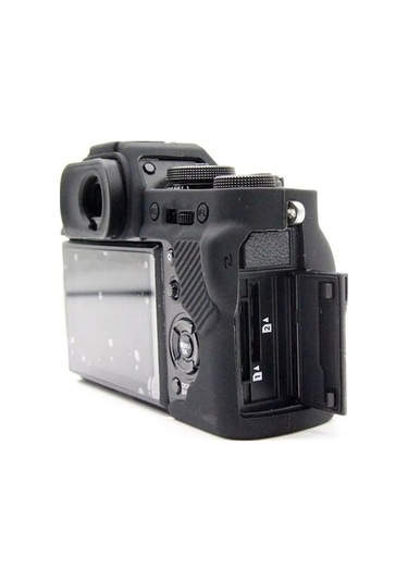 Pazly Fujifilm X-t3 Yumuşak Silikon Kılıf - Çizilmez Kamera Koruyucu Kapağı Siyah