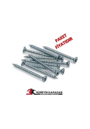 MERİDYEN YILDIZ BAŞLI SUNTA VİDASI 4,0 X 30 MM ( 500 ADET )