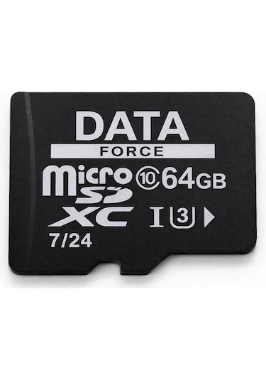 Dataforce 64gb U3 Hafıza Kartı 7/24