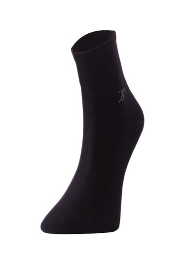 The Don Siyah Renk Yarım Konç Erkek Çorap-Siyah-40-44 Siyah