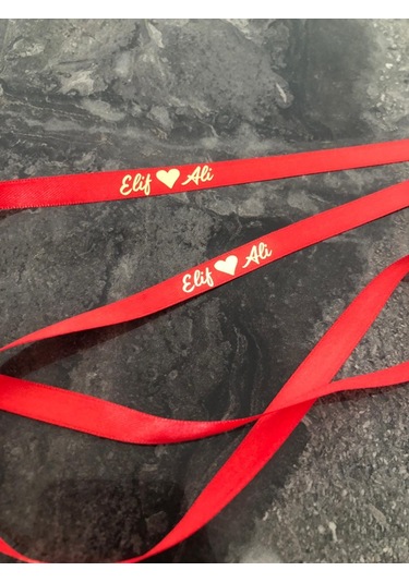 İsimli Söz Nişan Kurdelesi K-