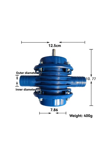Yunboo Ev Kullanıma Mini Elektrikli Kendinden Emişli Pompa - Hızlı Su Taşıma, 20-60 Litre/dakika Kapasite, Dayanıklı Malzeme
