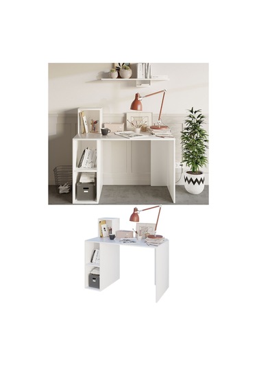 Decormet Buca Çalışma Masası Beyaz Diğer