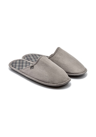 Promo Erkek Ev Terliği Gri-2 41/46 Gri