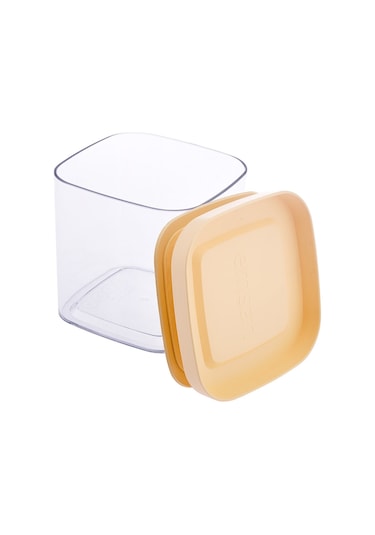 Emsan Arya 8'li Saklama Kabı Kare Sarı