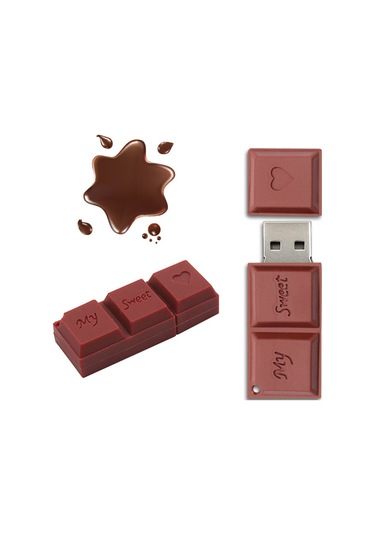 Microdrive 128gb Usb 2.0 Yaratıcı Çikolata Usb Flash Sürücü