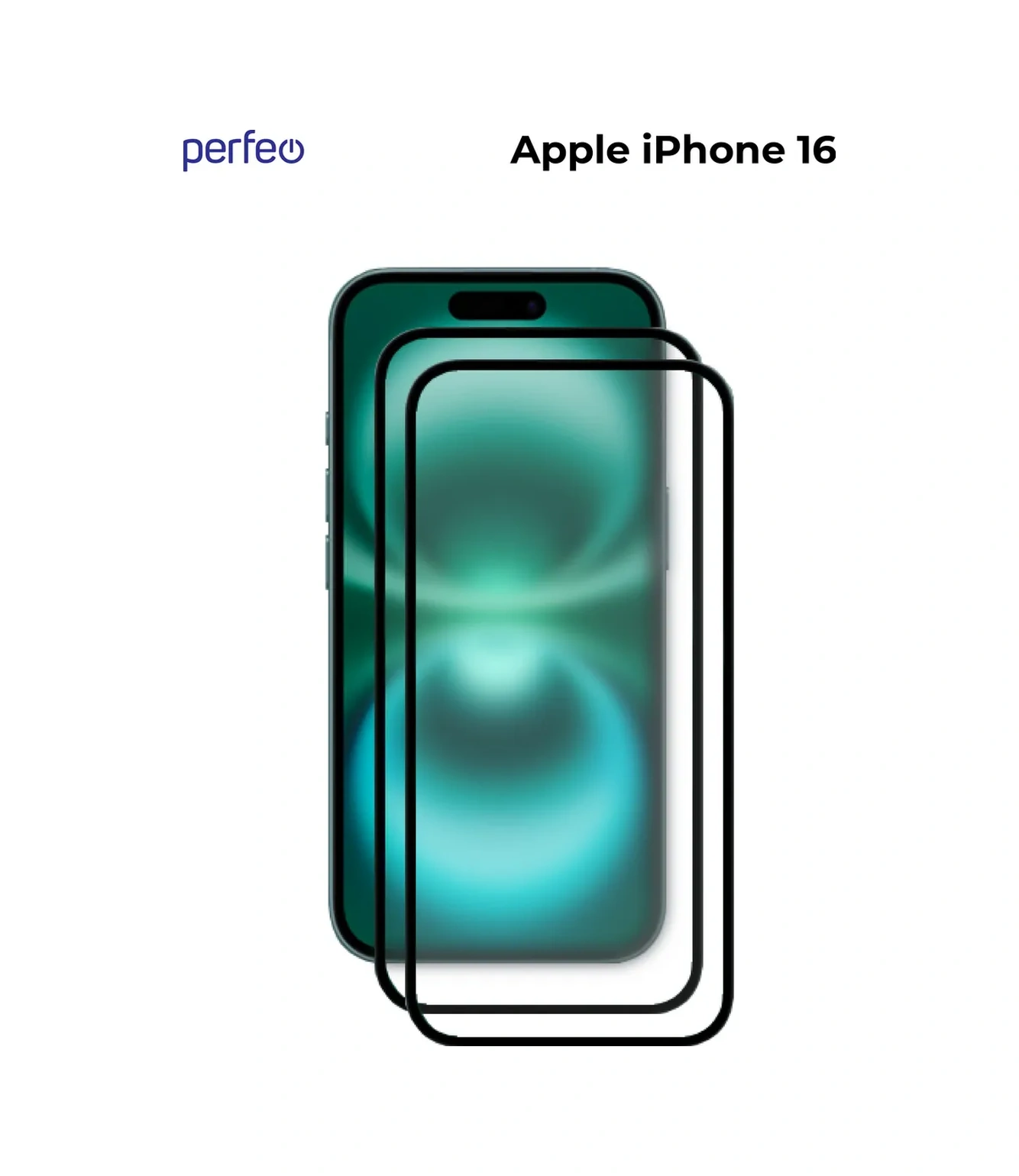 Perfeo İphone 16 Mat Koruyucu Cam 287700068