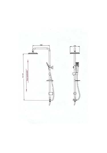 Fleko Ds02 Banyo Krom Inox Dus Setı Diğer