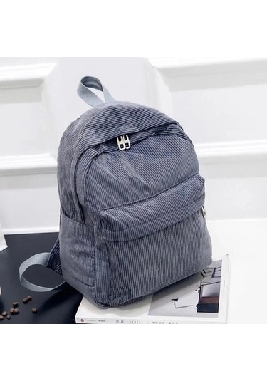 Zyzqstore Yeni Moda Kadın Kadife Sırt Çantası, Kolej Kullanımı, Çok Renkli Seçenekler Çok Renkli