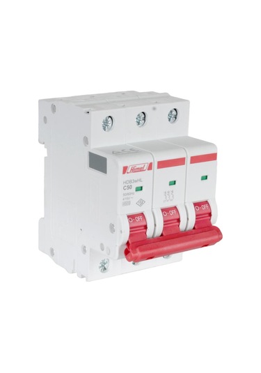 Himel 3x50A 4.5kA C Eğrisi Otomatik Sigorta