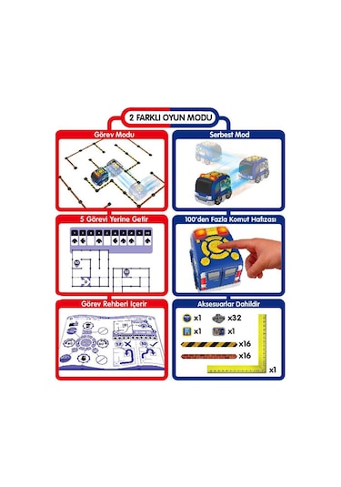 Silverlit Tooko Programlanabilen Polis Aracı Oyun Seti