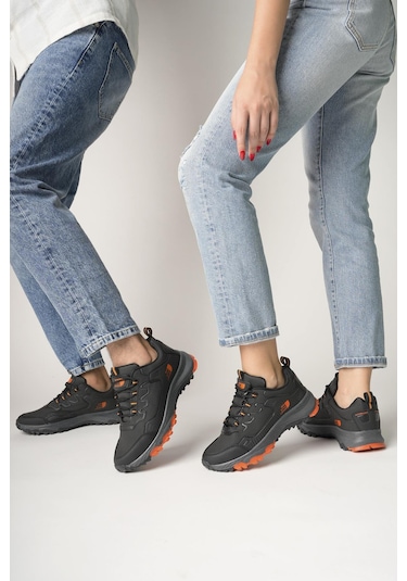 Muggo North Unisex Garantili Trekking Outdoor Ayakkabı Siyah
