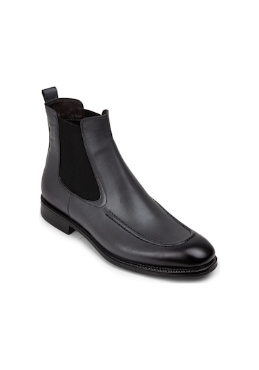 Deery Hakiki Deri Gri Erkek Chelsea Bot - 01953mgrıc01 Gri