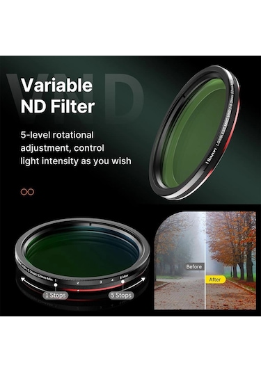 Ulanzi Magfilter 1-5 Stop Variable Nd Filtre