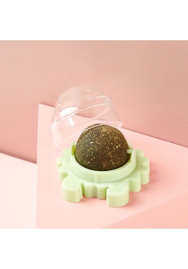 Tineke Catnipli Yenilebilir Kedi Nanesi Otu Yalama Oyun Topu Oyuncağı Yengeç