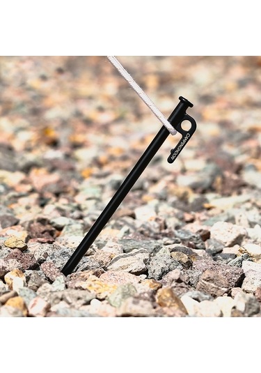 Pazly Paslanmaz Çelik Çadır Kazığı - Sağlam Karbon Çelik Kamp Çivisi, Dayanıklı Diğer Çok Renkli