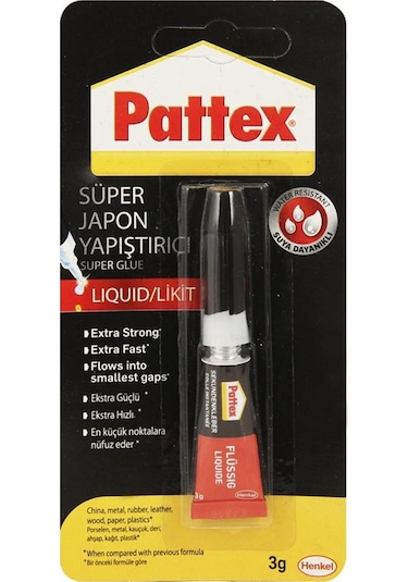 Pattex 3Gr Süper Japon Yapıştırıcı