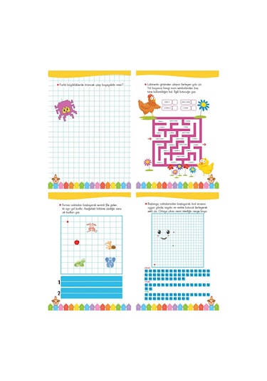 3 - 6 Yaş Tam Kapsamlı Okul Öncesi Eğitim Seti 40 Kitap