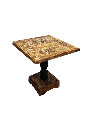 Doğal Ahşap Masif Yan Sehba N11.97