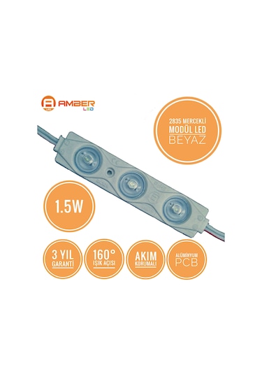 Amber Led Mercekli Modül Led 1.5 W 390455998